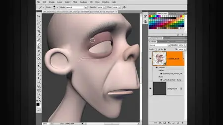 Digital Tutors - 3D Texturing Overview in Photoshop
