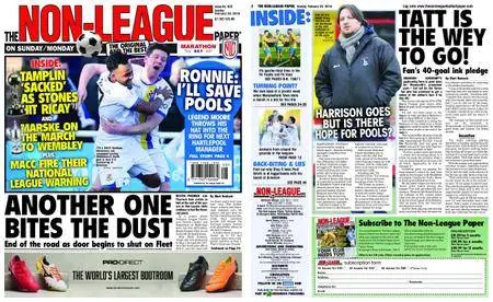The Non-League Paper – February 25, 2018