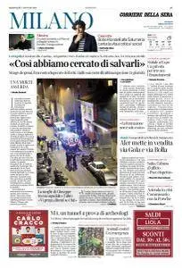 Corriere della Sera Milano - 17 Gennaio 2018