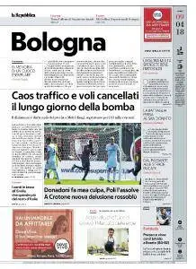 la Repubblica Bologna - 9 Aprile 2018