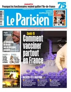 Le Parisien du Lundi 30 Novembre 2020