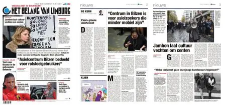 Het Belang van Limburg – 15. november 2019