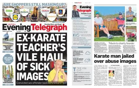 Evening Telegraph First Edition – August 03, 2021