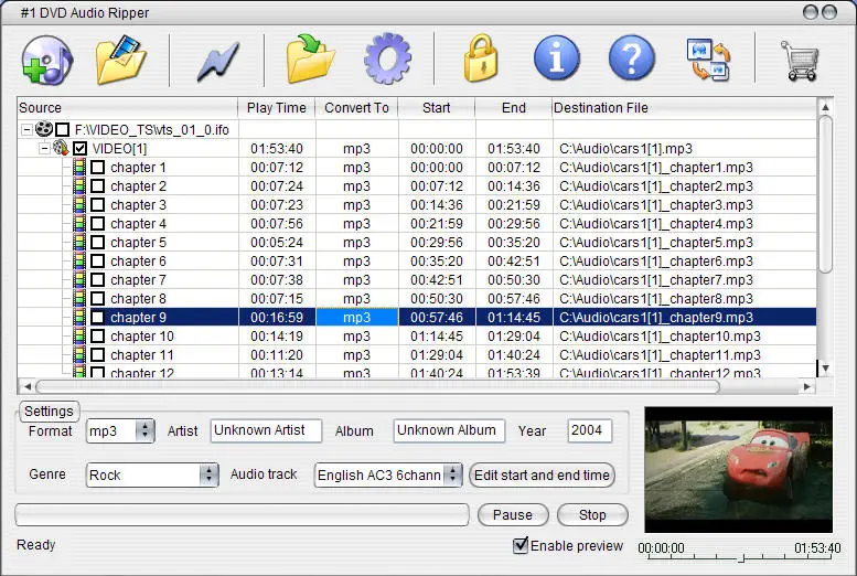Apollo No1 DVD Audio Ripper 2.0.9
