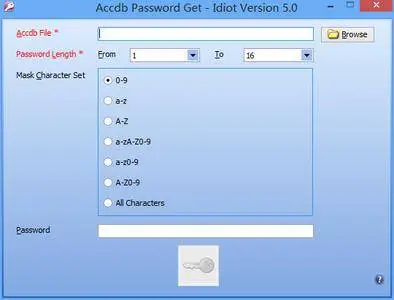 Accdb Password Get Idiot Version 5.4