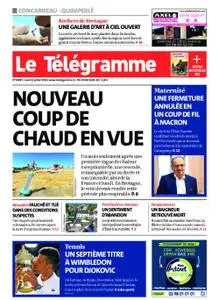 Le Télégramme Quimperlé – 11 juillet 2022