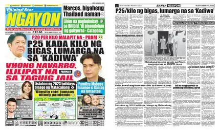 Pilipino Star Ngayon – Nobiyembre 17, 2022