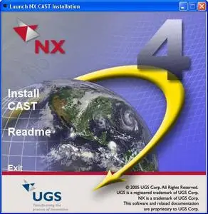 UGS NX 4.0.25 CAST 