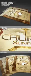 Flyer Template PSD - Church Sunday