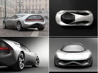 Pininfarina Sintesi Concept 2008 Wallpapers