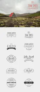 Hand-Drawn Logo Overlays