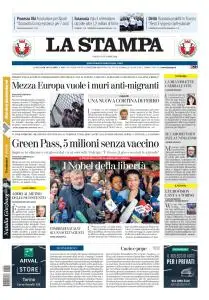 La Stampa Milano - 9 Ottobre 2021
