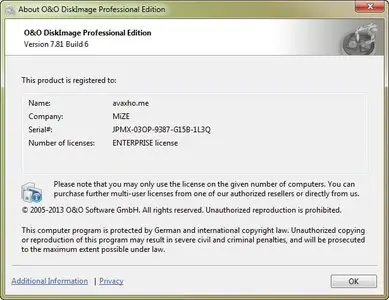 O&O DiskImage Professional 7.81.6 (x86/x64)