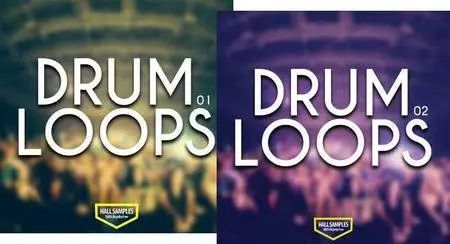 Hall Samples Drum Loops 01 - 02 WAV