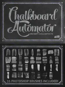 CreativeMarket - Chalkboard Automator - Chalk Effects