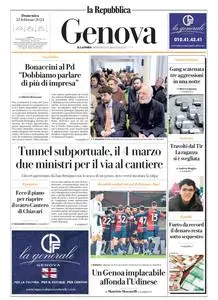 la Repubblica Genova - 25 Febbraio 2024