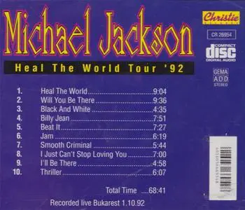 Michael Jackson - Heal The World Tour '92 (1994) {Christie}