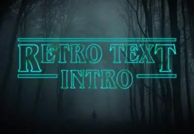Create a “Stranger Things” Inspired Text Animation in Adobe After Effects