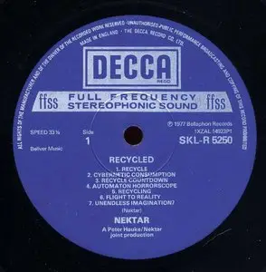 Nektar - Recycled (1975) 24-bit/96kHz Vinyl Rip