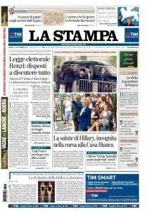 La Stampa Edizioni Locali - 12 Settembre 2016