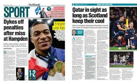 The Herald Sport (Scotland) – October 11, 2021