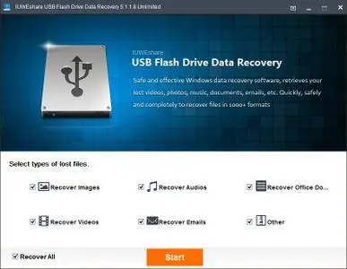 IUWEshare USB Flash Drive Data Recovery 5.1.1.8 Unlimited