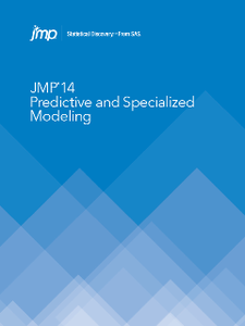 JMP 14 : Predictive and Specialized Modeling