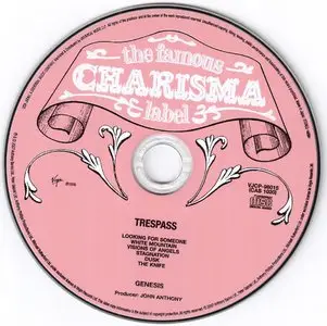 Genesis - Trespass (1970) {2013 Japan Mini LP SHM-CD Edition}