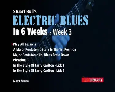 Lick Library: Stuart Bull's Electric Blues In 6 Weeks: Week 3