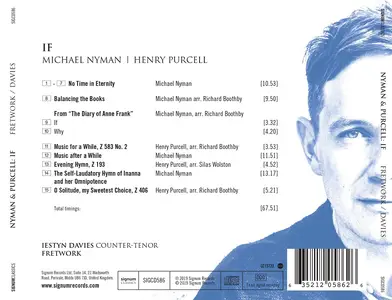 Iestyn Davies, Fretwork - If: Michael Nyman & Henry Purcell (2019)