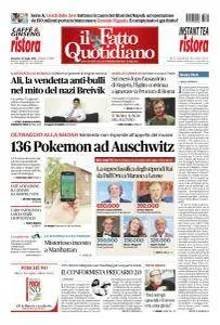 Il Fatto Quotidiano - 24 Luglio 2016