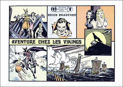 Brick Bradford - Tome 12 - Aventure Chez Les Vikings (Strips)
