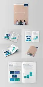 Brochure and Catalog Mockups PSD