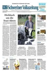 Schweriner Volkszeitung Gadebusch-Rehnaer Zeitung - 20. September 2019