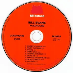 Bill Evans - Jazzhouse (1969) {2012 Japan SHM-CD Mini LP 24-96 Remaster UCCO-90135}
