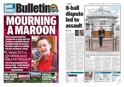 The Gold Coast Bulletin – September 30, 2015
