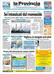 LA PROVINCIA PAVESE 27 DICEMBRE 2009