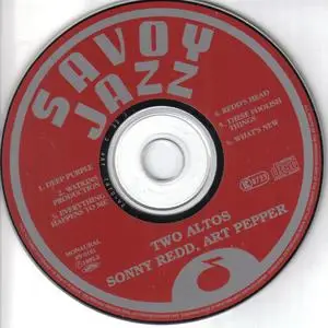 Sonny Redd and Art Pepper - Two Altos (1992) {Savoy Jazz Japan SV-0161 rec 1952-1957}