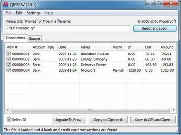ProperSoft QIF2CSV Pro v1.5.2.5 