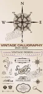 Vintage calligraphy 8