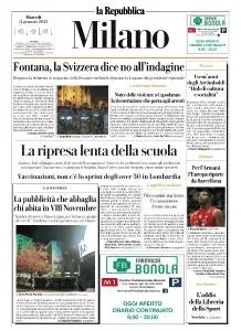 la Repubblica Milano - 11 Gennaio 2022