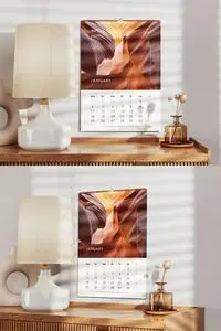 Hanging Wall Calendar PSD Mockups Templates