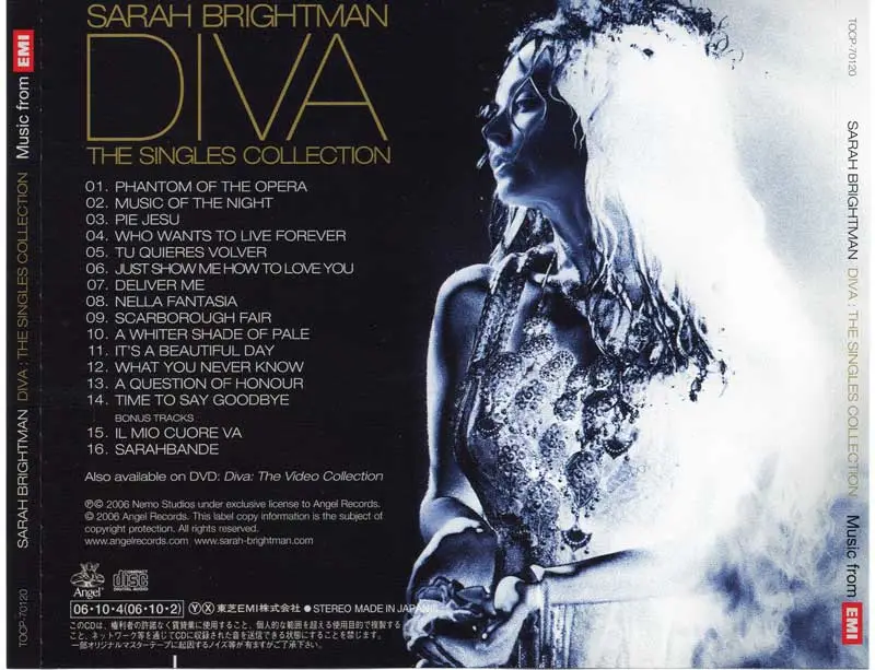 Sarah Brightman - Diva: The Singles Collection (2006) Re-up / AvaxHome