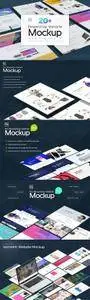 CM - Pespective Website Mockup Bundle 2453008