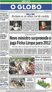 Jornal O Globo - 24 de março de 2011