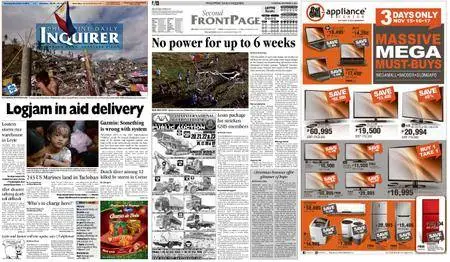 Philippine Daily Inquirer – November 14, 2013