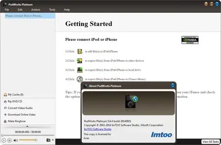 ImTOO PodWorks Platinum 5.6.4.20140921