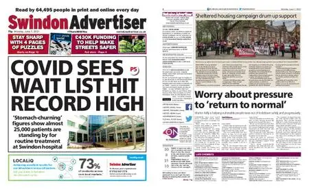 Swindon Advertiser – June 07, 2021