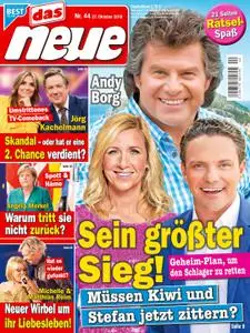 Das Neue – 27. Oktober 2018