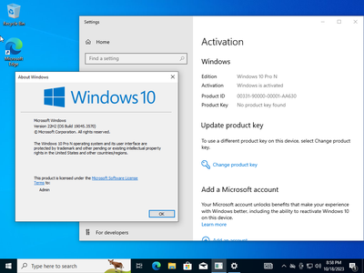 Windows 10 22H2 build 19045.3570 AIO 16in1 With Office 2021 Pro Plus (x64) Multilingual Preactivated October 2023